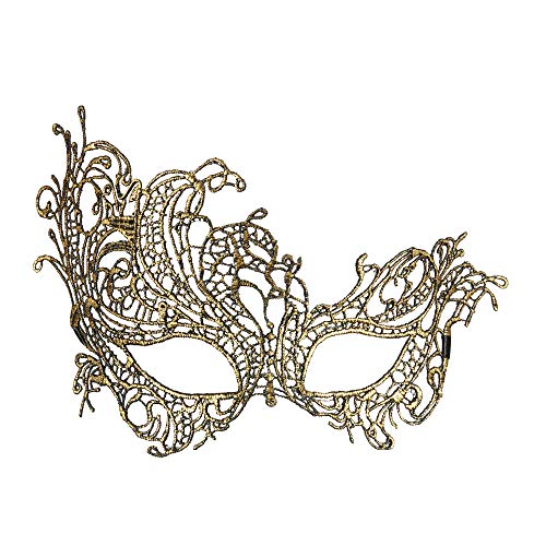 W WIDMANN MILANO Party Fashion 04771 - Augenmaske Baroque, in antikem Gold, Kostümzubehör, Accessoire, Karneval, Mottoparty von W WIDMANN MILANO Party Fashion