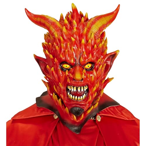 W WIDMANN MILANO Party Fashion 05404 - Maske Teufel in Flammen, Satan, Halloween, Karneval, Mottoparty W WIDMANN MILANO Party Fashion 05404 - Maske Teufel in Flammen, Satan, Halloween, Karneval, Mottoparty von W WIDMANN MILANO Party Fashion