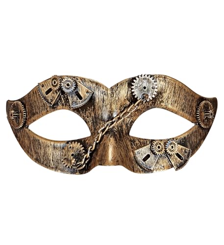 W WIDMANN MILANO Party Fashion 09646 - Steampunk Maske, Halloween, Karneval, Mottoparty von W WIDMANN MILANO Party Fashion