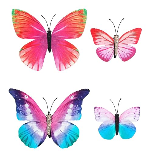 W WIDMANN MILANO Party Fashion 09830 - Haarklammer Schmetterling, 4 Stück, Prinzessin, Fee, Kostüm, Accessoire, Karneval, Mottoparty W WIDMANN MILANO Party Fashion 09830 - Haarklammer Schmetterling, 4 Stück, Prinzessin, Fee, Kostüm, Accessoire, Karneval, Mottoparty von WIDMANN MILANO PARTY FASHION