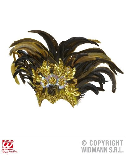 Widmann 11787 - Federschmuck Inka Show, Kopfschmuck, Brasilien, Accessoire, Karneval, Mottoparty Widmann 11787 - Federschmuck Inka Show, Kopfschmuck, Brasilien, Accessoire, Karneval, Mottoparty von W WIDMANN MILANO Party Fashion