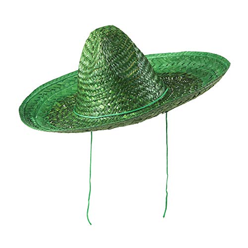 Widmann SA-1426E 1426E - Grüner mexikanischer Sombrero für Erwachsene von W WIDMANN MILANO Party Fashion