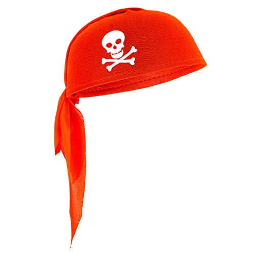 Widmann 2511Q, Piratenkappe rot mit Totenkopf, Einheitsgröße, Fasching Widmann 2511Q, Piratenkappe rot mit Totenkopf, Einheitsgröße, Fasching von W WIDMANN MILANO Party Fashion