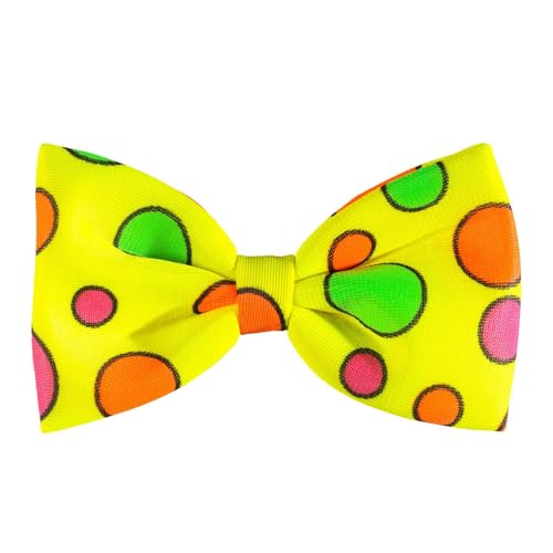 W WIDMANN MILANO Party Fashion 28652 - Bunte Fliege, Clown Fliege, Gelb mit Punkten, Bowtie, Accessoire, Kostüm, Karneval, Mottoparty W WIDMANN MILANO Party Fashion 28652 - Bunte Fliege, Clown Fliege, Gelb mit Punkten, Bowtie, Accessoire, Kostüm, Karneval, Mottoparty von WIDMANN