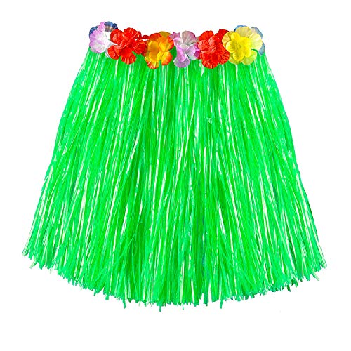 Widmann 33682 - Hawaii Rock mit Blumengürtel, Mini, Grün, Länge 45 cm, Strand, Sommer, Beach, Karneval, Mottoparty Widmann 33682 - Hawaii Rock mit Blumengürtel, Mini, Grün, Länge 45 cm, Strand, Sommer, Beach, Karneval, Mottoparty von W WIDMANN