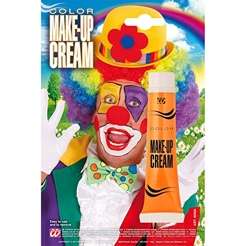 Widmann 4020A - Make-Up, Orange, in Tube, 28 ml, Schminke, Mottoparty, Karneval, Halloween Widmann 4020A - Make-Up, Orange, in Tube, 28 ml, Schminke, Mottoparty, Karneval, Halloween von W WIDMANN