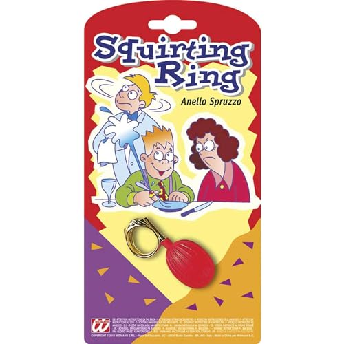 W WIDMANN MILANO Party Fashion 4870R - Scherzartikel, spritziger Ring, Fake Artikel, Zubehör, Karneval, Aprilscherz W WIDMANN MILANO Party Fashion 4870R - Scherzartikel, spritziger Ring, Fake Artikel, Zubehör, Karneval, Aprilscherz von W WIDMANN MILANO Party Fashion