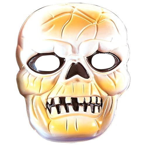 Widmann 54482 - Totenkopf-Maske, aus Plastik, Gerippe, Halloween, Karneval, Mottoparty Widmann 54482 - Totenkopf-Maske, aus Plastik, Gerippe, Halloween, Karneval, Mottoparty von W WIDMANN MILANO Party Fashion