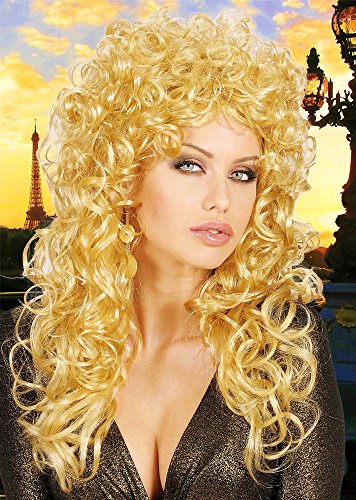 W WIDMANN MILANO Party Fashion 5958E - Perücke Attractive, blond, 60er Jahre, Mottoparty, Karneval von W WIDMANN MILANO Party Fashion