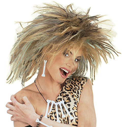 Widmann 6104A - Perücke Cave Woman, braun, Steinzeitmensch, Dschungel, Mottoparty, Karneval von WIDMANN MILANO PARTY FASHION