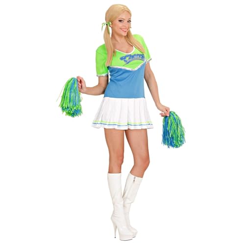 W WIDMANN MILANO Party Fashion - Kostüm Cheerleader, Kleid mit 2 Pom Poms, Schule, Sport, Schulmädchen, Karneval, Mottoparty W WIDMANN MILANO Party Fashion - Kostüm Cheerleader, Kleid mit 2 Pom Poms, Schule, Sport, Schulmädchen, Karneval, Mottoparty von WIDMANN MILANO PARTY FASHION
