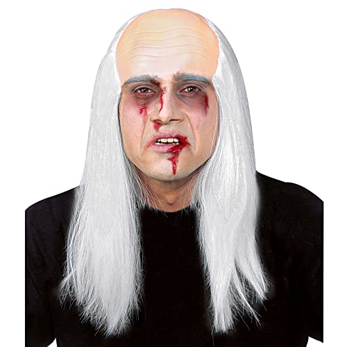 Widmann 8392Z - Kappe Zombie mit Haare, Psycho, Accessoire, Halloween, Karneval, Mottoparty von WIDMANN MILANO PARTY FASHION
