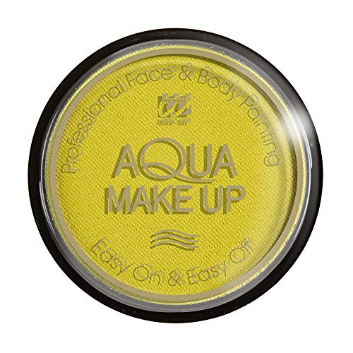 W WIDMANN MILANO Party Fashion 9236G - Aqua Make-Up, Pastell-Gelb, in Schale, 15g, Schminke, Karneval, Mottoparty, Halloween W WIDMANN MILANO Party Fashion 9236G - Aqua Make-Up, Pastell-Gelb, in Schale, 15g, Schminke, Karneval, Mottoparty, Halloween von WIDMANN