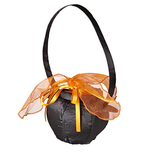 Widmann 9565W Tasche Hexen Rosser Kessel, Unisex – Erwachsene, Einfarbig, Schwarz, Einheitsgröße von Widmann