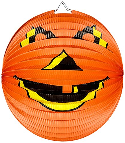Widmann 95745 - Kürbis Lampion, Orange, Ø 25cm, flammhemmend, Dekoration, Mottoparty, Halloween, Karneval, St. Martin Widmann 95745 - Kürbis Lampion, Orange, Ø 25cm, flammhemmend, Dekoration, Mottoparty, Halloween, Karneval, St. Martin von WIDMANN MILANO PARTY FASHION
