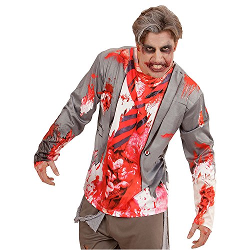 W WIDMANN MILANO Party Fashion - Blutverschmiertes T-Shirt, Zombie, Kostümoberteil, Halloween W WIDMANN MILANO Party Fashion - Blutverschmiertes T-Shirt, Zombie, Kostümoberteil, Halloween von W WIDMANN MILANO Party Fashion