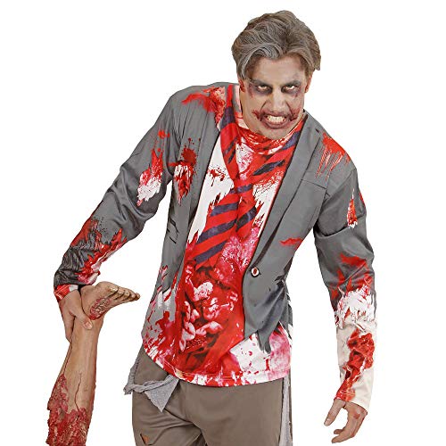 W WIDMANN MILANO Party Fashion - Blutverschmiertes T-Shirt, Zombie, Kostümoberteil, Halloween von W WIDMANN MILANO Party Fashion