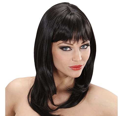 W WIDMANN MILANO Party Fashion D9181 - Dream Hair Perücke Ashley, schwarz, gestuft mit Pony, Kunsthaar, Mottoparty, Karneval W WIDMANN MILANO Party Fashion D9181 - Dream Hair Perücke Ashley, schwarz, gestuft mit Pony, Kunsthaar, Mottoparty, Karneval von W WIDMANN MILANO Party Fashion