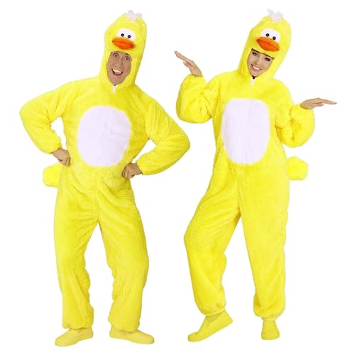 Widmann - Erwachsenenkostüm Ente aus Plüsch von W WIDMANN MILANO Party Fashion