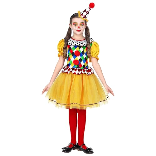 W WIDMANN MILANO Party Fashion - Kinderkostüm Clown, Kleid mit Tutu, Minihut, Zirkus, Fasching W WIDMANN MILANO Party Fashion - Kinderkostüm Clown, Kleid mit Tutu, Minihut, Zirkus, Fasching von W WIDMANN MILANO Party Fashion