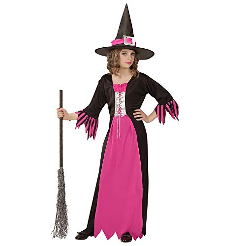 W WIDMANN MILANO Party Fashion - Kinderkostüm Hexe, Kleid mit Hut, Magierin, Verkleidung für Halloween von W WIDMANN MILANO Party Fashion