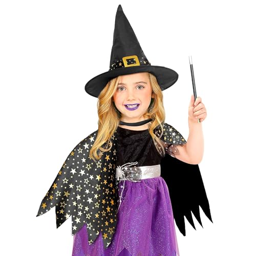 Widmann - Kinderkostüm Hexe/r, Magier/in, Zaubermeister/in, Motto-Party, Karneval, Halloween Widmann - Kinderkostüm Hexe/r, Magier/in, Zaubermeister/in, Motto-Party, Karneval, Halloween von WIDMANN MILANO PARTY FASHION