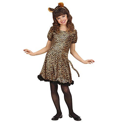 Widmann - Kinderkostüm Leopard, Kleid mit Schwanz, Ohren, Karneval, Mottoparty Widmann - Kinderkostüm Leopard, Kleid mit Schwanz, Ohren, Karneval, Mottoparty von W WIDMANN MILANO Party Fashion
