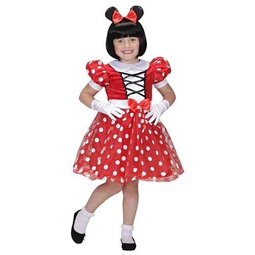 W WIDMANN MILANO Party Fashion - Kinderkostüm Mäuschen, Kleid mit Ohren, Verkleidung Karneval von W WIDMANN MILANO Party Fashion