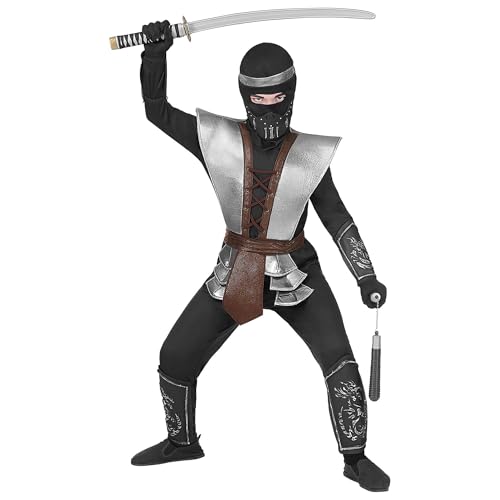 W WIDMANN MILANO Party Fashion - Kinderkostüm Master Ninja, japanischer Krieger, Karneval W WIDMANN MILANO Party Fashion - Kinderkostüm Master Ninja, japanischer Krieger, Karneval von W WIDMANN MILANO Party Fashion