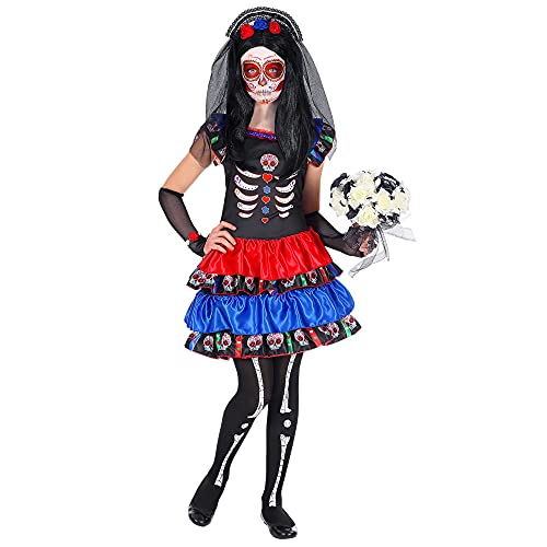 Widmann Kinderkostüm Mujer dia de los Muertos von WIDMANN