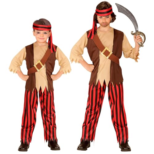 W WIDMANN MILANO Party Fashion - Kinderkostüm Pirat, Seeräuber, Verkleidung für Karneval W WIDMANN MILANO Party Fashion - Kinderkostüm Pirat, Seeräuber, Verkleidung für Karneval von W WIDMANN MILANO Party Fashion