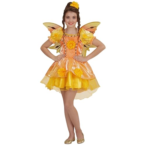 W WIDMANN MILANO Party Fashion - Kinderkostüm Summer Fairy, Kleid, Flügel, Karneval, Mottoparty von W WIDMANN MILANO Party Fashion