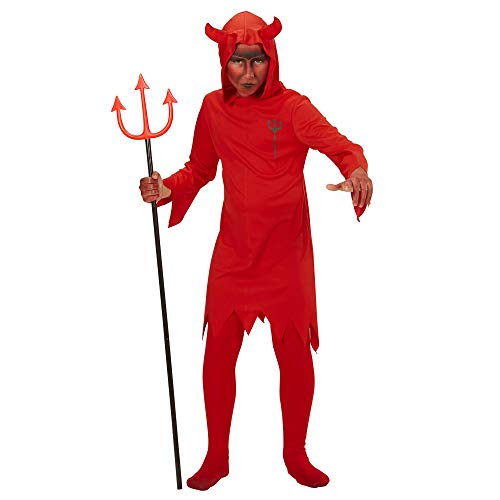 W WIDMANN MILANO Party Fashion - Kinderkostüm Teufel, Tunika mit Kapuze, Satan, Hölle, Mottoparty W WIDMANN MILANO Party Fashion - Kinderkostüm Teufel, Tunika mit Kapuze, Satan, Hölle, Mottoparty von W WIDMANN MILANO Party Fashion