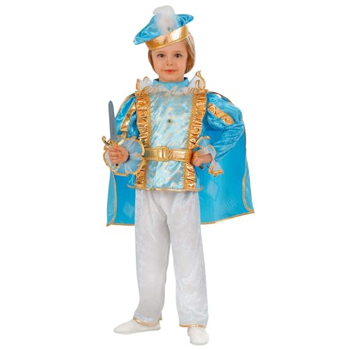 W WIDMANN MILANO Party Fashion - Kinderkostüm Traumprinz, König, Märchenkostüm Prinz, Faschingskostüme Kinder von W WIDMANN MILANO Party Fashion