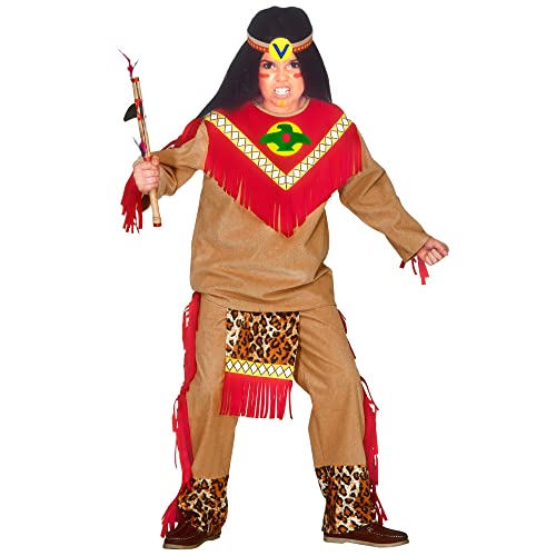 Widmann - Kinderkostüm Wilder Stier, Coat, Hose, Kopftuch, Indianer, Ray of Moonlight, Karneval, Mottoparty von WIDMANN MILANO PARTY FASHION
