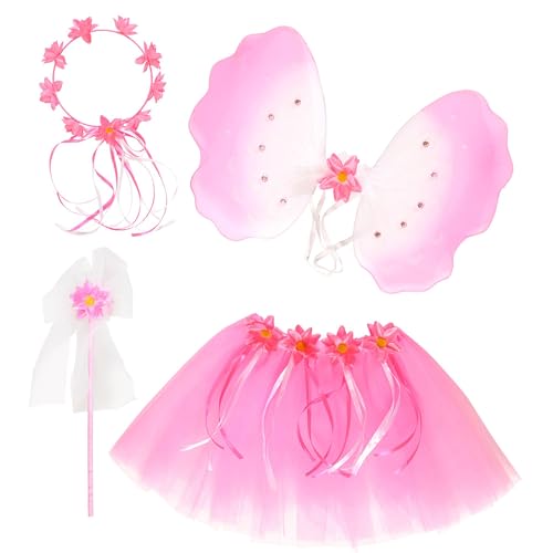 W WIDMANN MILANO Party Fashion - Kinderkostümset Blumenfee, Tütü, Flügel, Kopfschmuck und Zauberstab, Karneval, Mottoparty W WIDMANN MILANO Party Fashion - Kinderkostümset Blumenfee, Tütü, Flügel, Kopfschmuck und Zauberstab, Karneval, Mottoparty von W WIDMANN MILANO Party Fashion