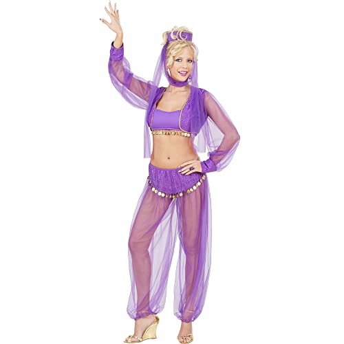 Widmann - Kostüm Bauchtänzerin, Top, Bluse mit Weste, Hose, Kopfbedeckung mit Schleier, Karneval, Mottoparty von WIDMANN MILANO PARTY FASHION