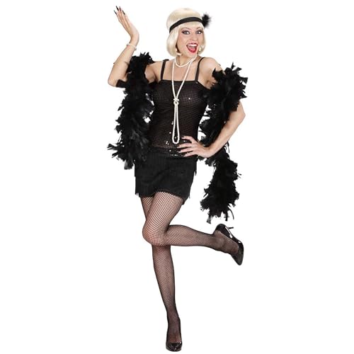 W WIDMANN MILANO Party Fashion - Kostüm Charleston, Kleid und Stirnband mit Federn, 20 er Jahre, Flapper, Fasching von W WIDMANN MILANO Party Fashion