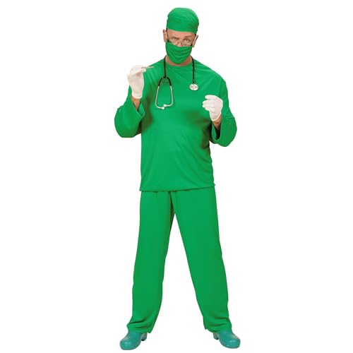 Widmann - Kostüm Chirurg, Oberteil, Hose, Kopfbedeckung, Mundschutz, Karneval, Mottoparty Widmann - Kostüm Chirurg, Oberteil, Hose, Kopfbedeckung, Mundschutz, Karneval, Mottoparty von Sancto
