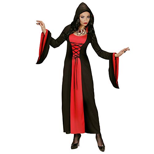 W WIDMANN MILANO Party Fashion - Kostüm Gothic Lady, Kleid mit Kapuze, Vampir, Halloween von WIDMANN MILANO PARTY FASHION