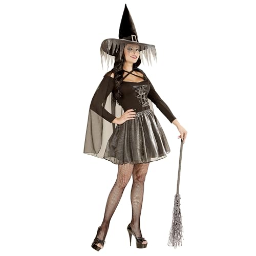 W WIDMANN MILANO Party Fashion - Kostüm glimmer Hexe, Oberteil, Rock, Umhang, Hut, Fasching, Halloween W WIDMANN MILANO Party Fashion - Kostüm glimmer Hexe, Oberteil, Rock, Umhang, Hut, Fasching, Halloween von W WIDMANN MILANO Party Fashion