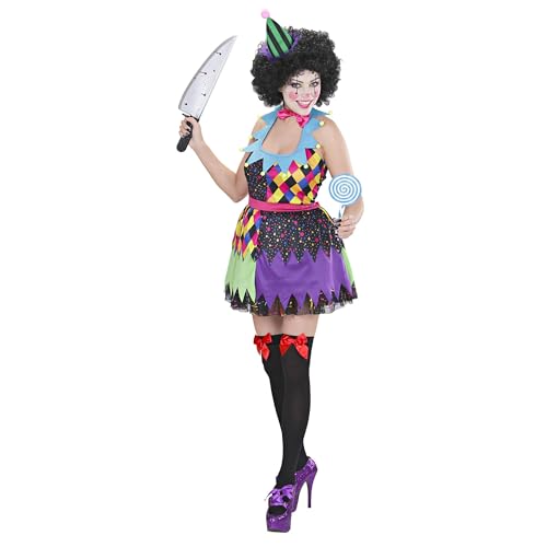 W WIDMANN MILANO Party Fashion - Kostüm Horror Clown, Kleid mit Fliege und Minihut, Killer Clown, Halloween, Karneval, Mottoparty W WIDMANN MILANO Party Fashion - Kostüm Horror Clown, Kleid mit Fliege und Minihut, Killer Clown, Halloween, Karneval, Mottoparty von W WIDMANN MILANO Party Fashion