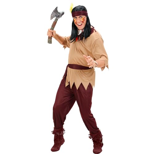 W WIDMANN MILANO Party Fashion, indisches Kostüm, Oberteil, Hose, Gürtel, Haarband, Design in Braun und Beige, 100% Polyester, Größe L, pflegeleicht, ideal für alle Anlässe W WIDMANN MILANO Party Fashion, indisches Kostüm, Oberteil, Hose, Gürtel, Haarband, Design in Braun und Beige, 100% Polyester, Größe L, pflegeleicht, ideal für alle Anlässe von W WIDMANN MILANO Party Fashion