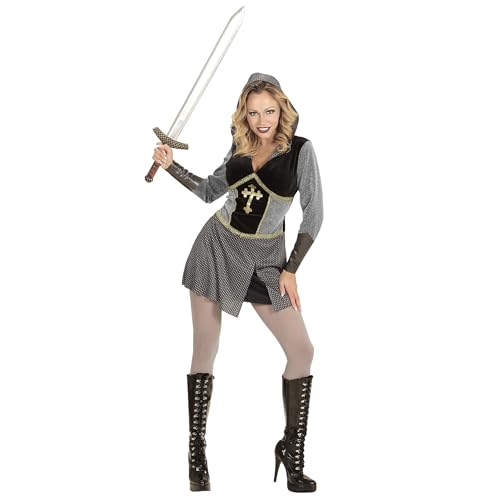 W WIDMANN MILANO Party Fashion - Kostüm Jeanne D'arc, Kleid mit Kapuze und Armstulpen, Ritter, Mottoparty, Karneval W WIDMANN MILANO Party Fashion - Kostüm Jeanne D'arc, Kleid mit Kapuze und Armstulpen, Ritter, Mottoparty, Karneval von WIDMANN