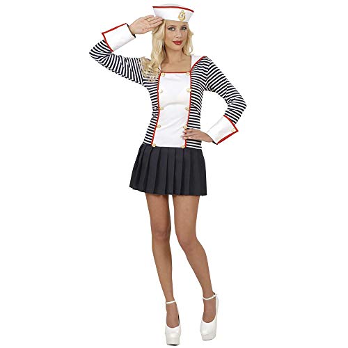 W WIDMANN MILANO Party Fashion - Kostüm Matrosin, Kleid mit Kragen, Marine Uniform von W WIDMANN MILANO Party Fashion