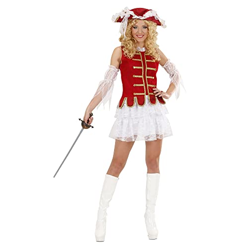 Widmann - Kostüm Musketeer Girl, Kleid, Ärmel und Hut, Mottoparty, Karneval Widmann - Kostüm Musketeer Girl, Kleid, Ärmel und Hut, Mottoparty, Karneval von W WIDMANN MILANO Party Fashion