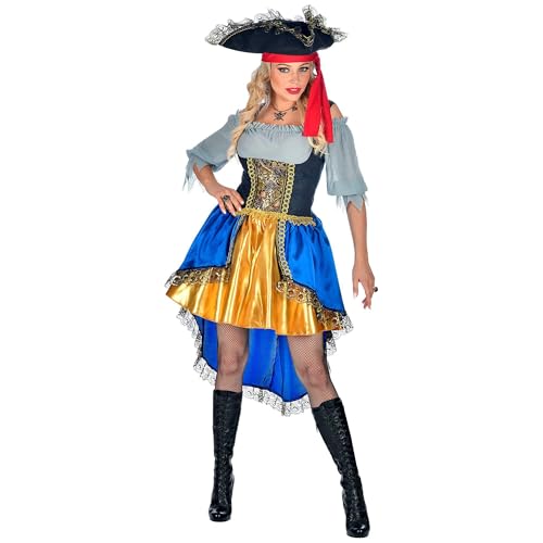 W WIDMANN MILANO Party Fashion - Kostüm Piraten Kapitänin, Kleid mit Bluse, Hut, Piratenbraut, Faschingskostüme Damen W WIDMANN MILANO Party Fashion - Kostüm Piraten Kapitänin, Kleid mit Bluse, Hut, Piratenbraut, Faschingskostüme Damen von W WIDMANN MILANO Party Fashion