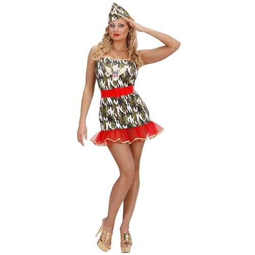 W WIDMANN MILANO Party Fashion - Kostüm Soldatin, Kleid, Gürtel, Hut, Karneval, Mottoparty W WIDMANN MILANO Party Fashion - Kostüm Soldatin, Kleid, Gürtel, Hut, Karneval, Mottoparty von W WIDMANN MILANO Party Fashion