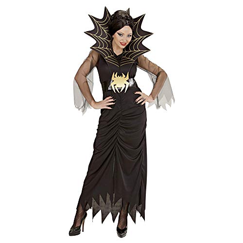 W WIDMANN MILANO Party Fashion - Kostüm Spiderlady, Kleid, Gürtel, Kragen, Spinne, Halloween Verkleidung von WIDMANN MILANO PARTY FASHION