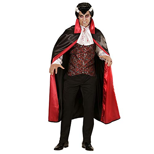 W WIDMANN MILANO Party Fashion - Kostüm Vampir, Shirt mit Weste und Jabot und Umhang, Halloween, Karneval, Mottoparty von WIDMANN MILANO PARTY FASHION
